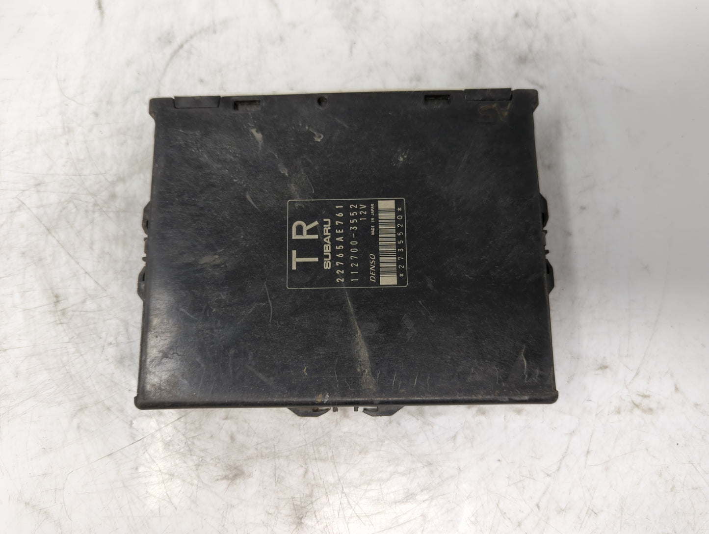 2013 Subaru Impreza PCM Engine Control Computer ECU ECM PCU OEM P/N:22765AE760 22765AE761 Fits OEM Used Auto Parts - Oemused