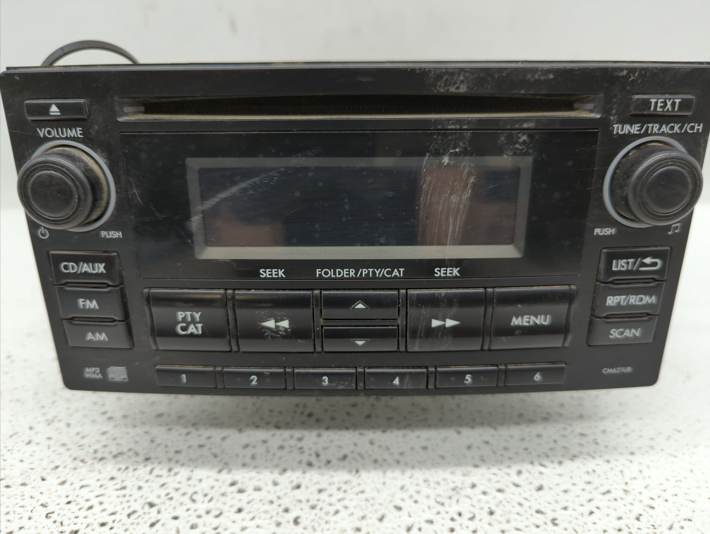 2012-2014 Subaru Impreza Radio AM FM Cd Player Receiver Replacement P/N:86201FJ600 86201FJ620 Fits Fits 2012 2013 2014 OEM U