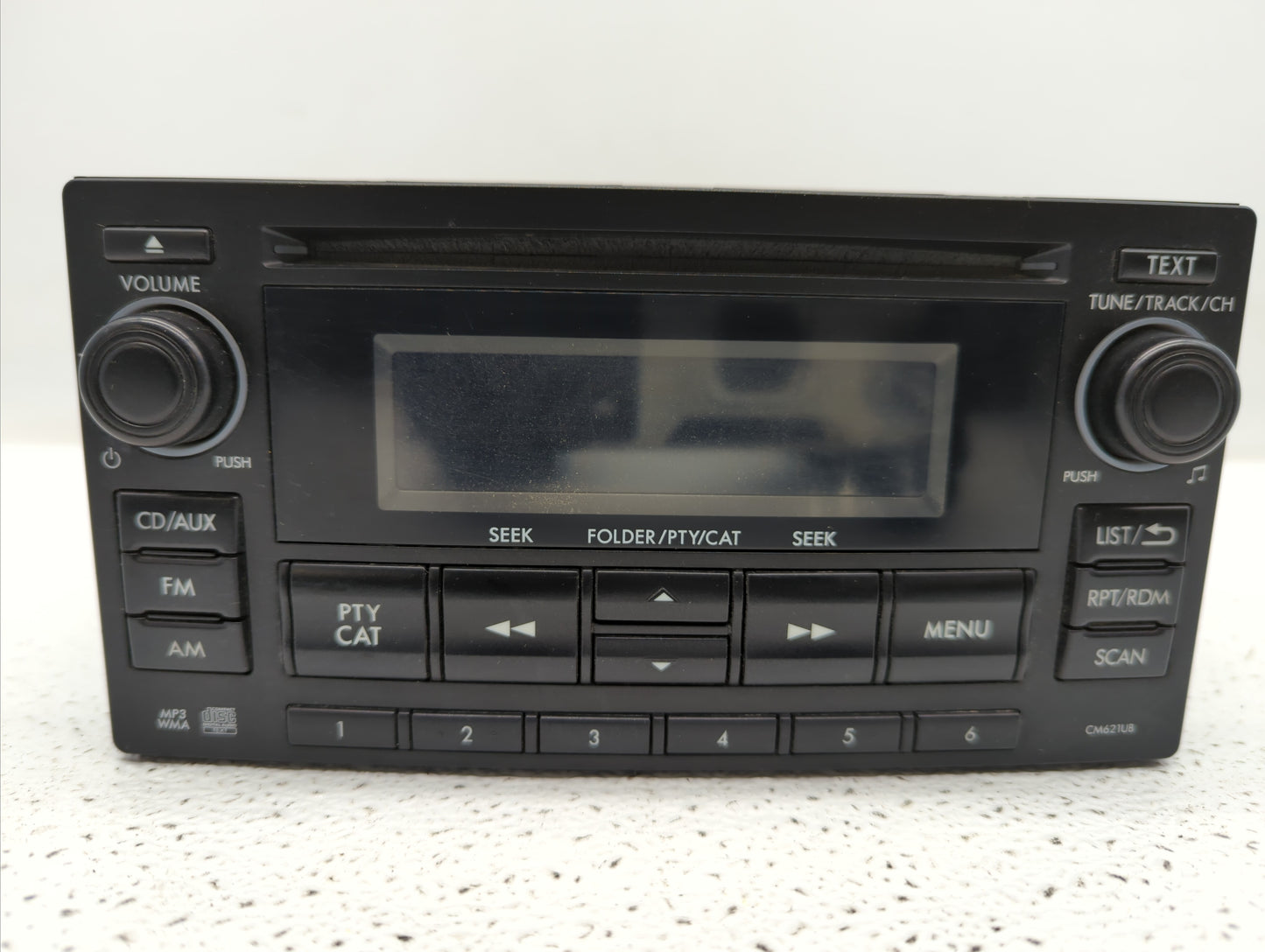 2012-2014 Subaru Impreza Radio AM FM Cd Player Receiver Replacement P/N:86201FJ600 86201FJ620 Fits Fits 2012 2013 2014 OEM U