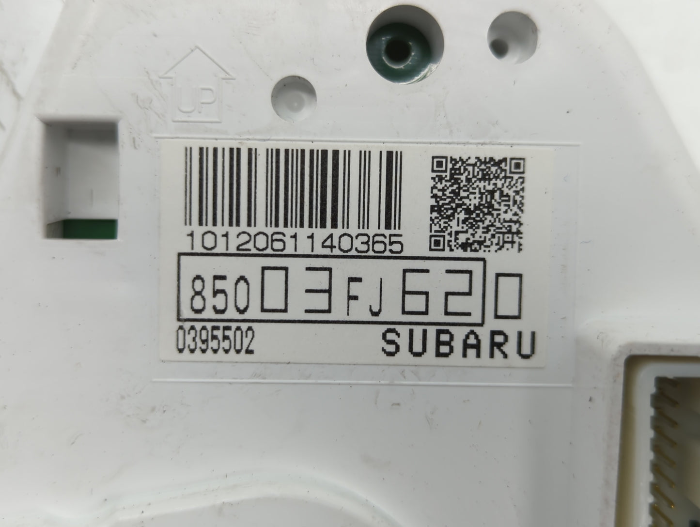 2013 Subaru Impreza Instrument Cluster Speedometer Gauges P/N:85003FJ620 Fits OEM Used Auto Parts - Oemusedautoparts1.com