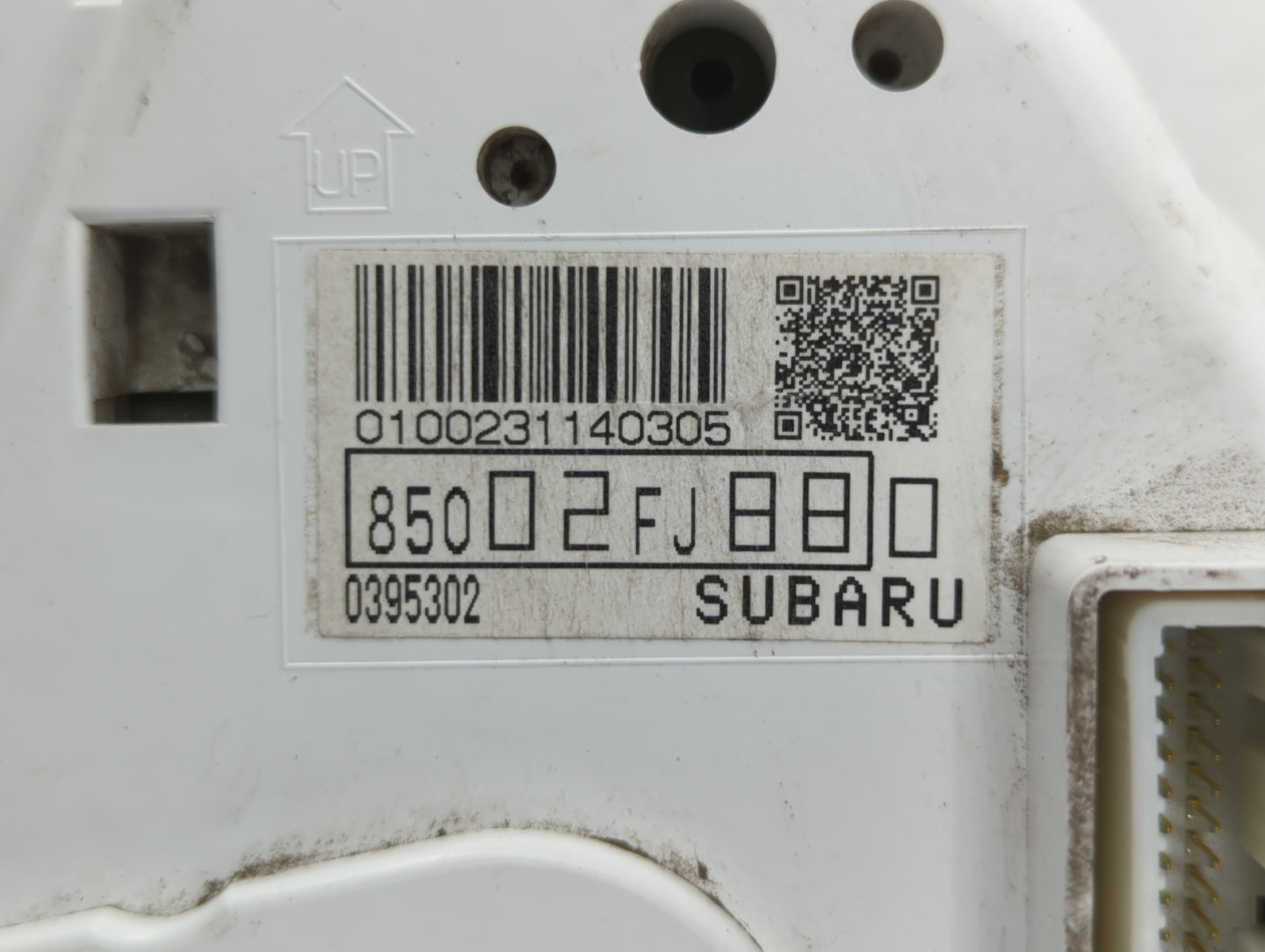 2013 Subaru Impreza Instrument Cluster Speedometer Gauges P/N:85002FJ880 Fits OEM Used Auto Parts - Oemusedautoparts1.com