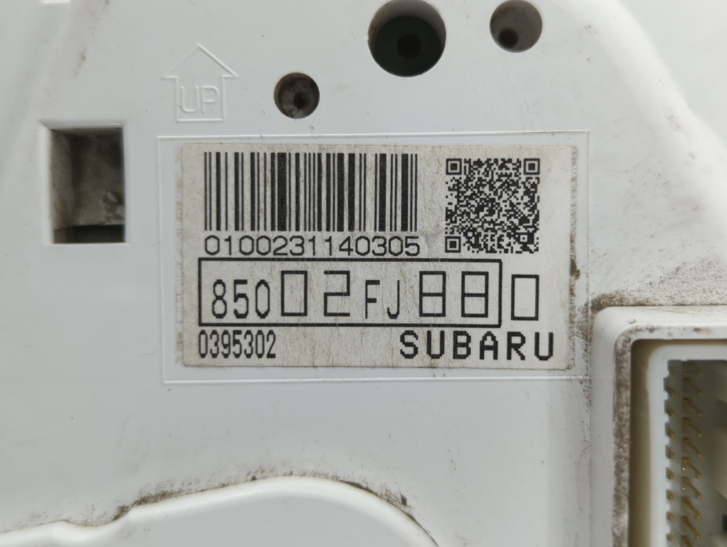 2013 Subaru Impreza Instrument Cluster Speedometer Gauges P/N:85002FJ880 Fits OEM Used Auto Parts - Oemusedautoparts1.com