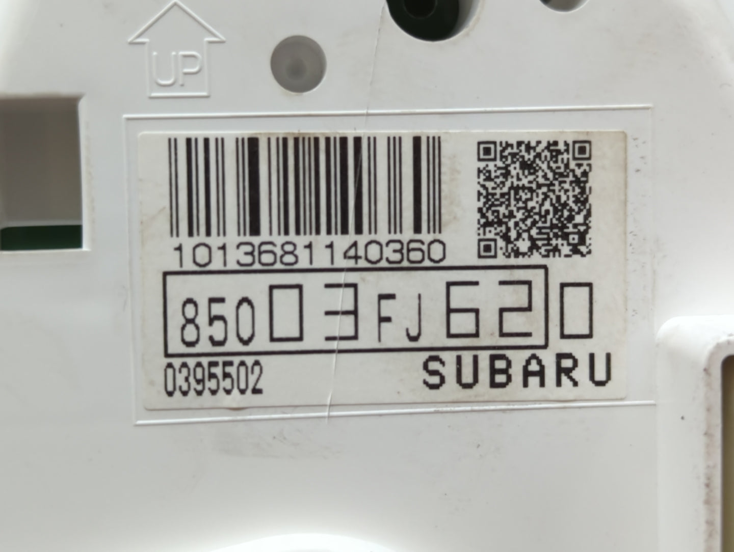 2013 Subaru Impreza Instrument Cluster Speedometer Gauges P/N:85003FJ620 Fits OEM Used Auto Parts - Oemusedautoparts1.com