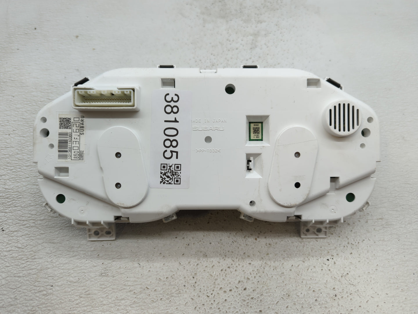 2013 Subaru Impreza Instrument Cluster Speedometer Gauges P/N:85003FJ620 Fits OEM Used Auto Parts - Oemusedautoparts1.com