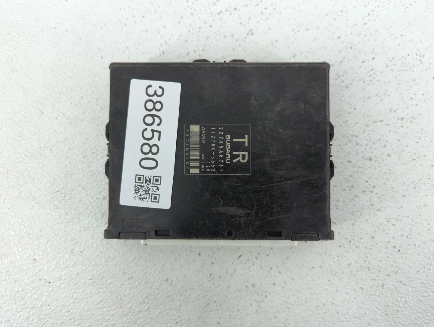 2013 Subaru Impreza PCM Engine Control Computer ECU ECM PCU OEM P/N:22765AE760 22765AE761 Fits OEM Used Auto Parts - Oemused