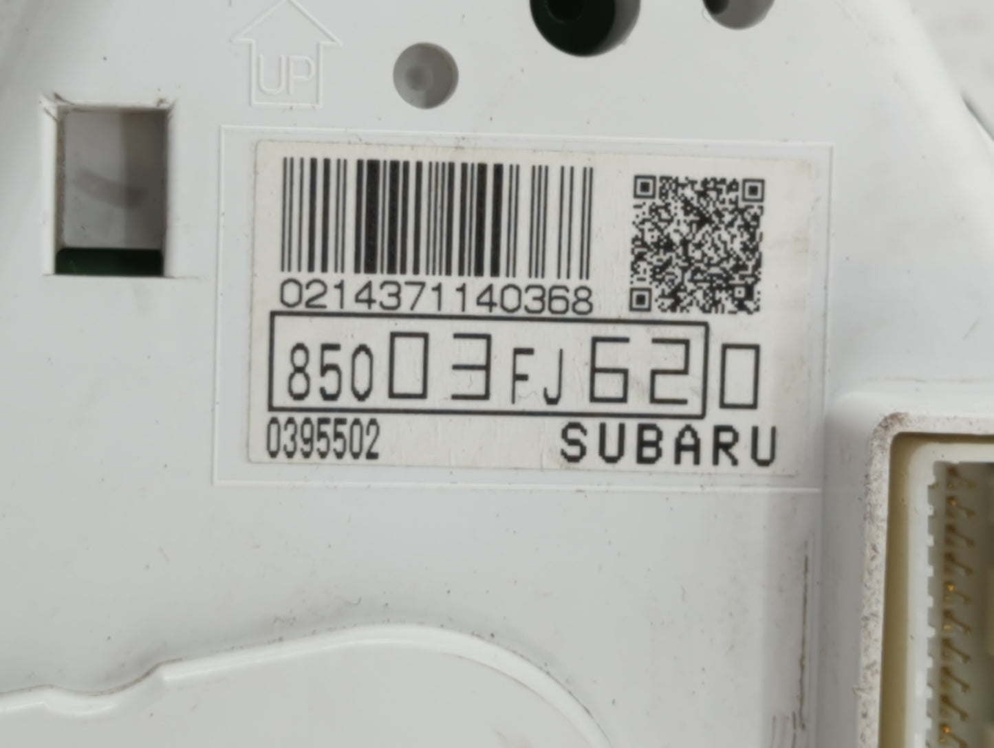 2013 Subaru Impreza Instrument Cluster Speedometer Gauges P/N:85003FJ620 Fits OEM Used Auto Parts - Oemusedautoparts1.com