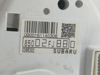 2013 Subaru Impreza Instrument Cluster Speedometer Gauges P/N:85012FJ510 85002FJ880 Fits OEM Used Auto Parts - Oemusedautopa