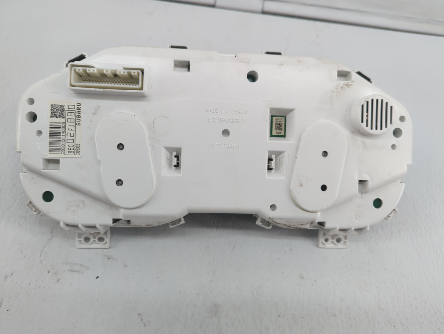 2013 Subaru Impreza Instrument Cluster Speedometer Gauges P/N:85012FJ510 85002FJ880 Fits OEM Used Auto Parts - Oemusedautopa