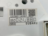 2013 Subaru Impreza Instrument Cluster Speedometer Gauges P/N:85012FJ510 85002FJ880 Fits OEM Used Auto Parts - Oemusedautopa