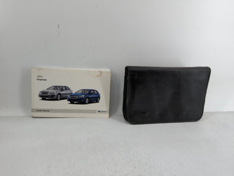 compare product 2013 Subaru Impreza Owners Manual Book Guide OEM Used Auto Parts