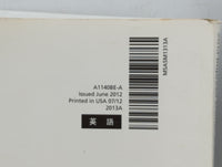 2013 Subaru Impreza Owners Manual Book Guide OEM Used Auto Parts - Oemusedautoparts1.com