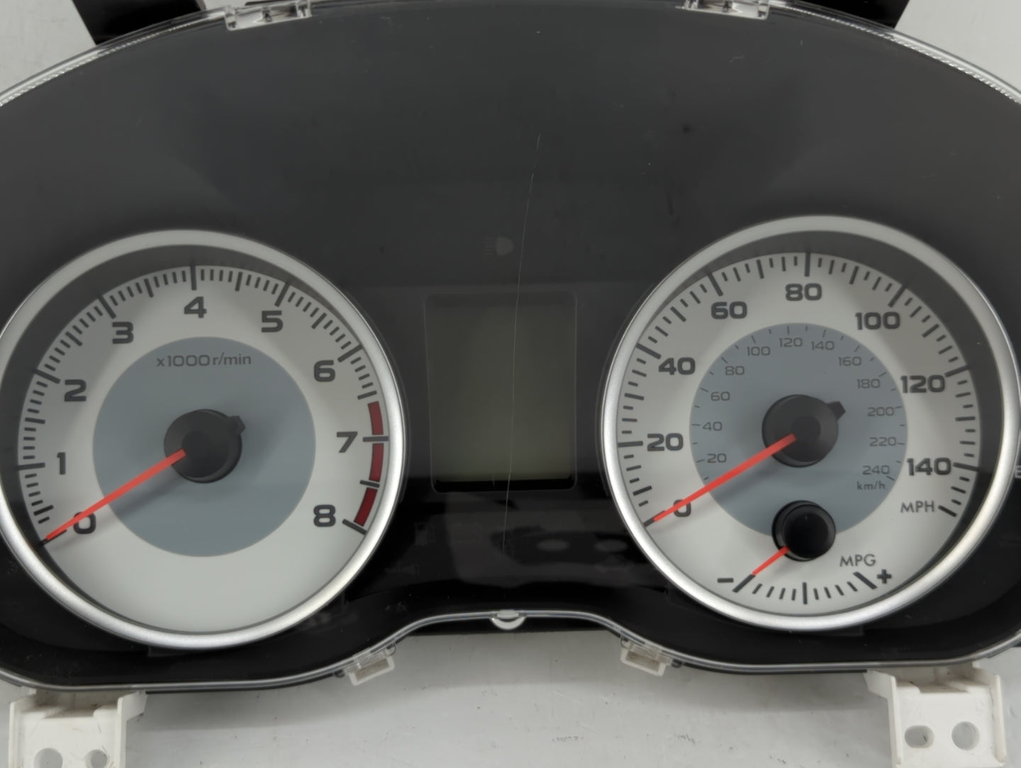 2013 Subaru Impreza Instrument Cluster Speedometer Gauges P/N:85012FJ510 85002FJ880 Fits OEM Used Auto Parts - Oemusedautopa