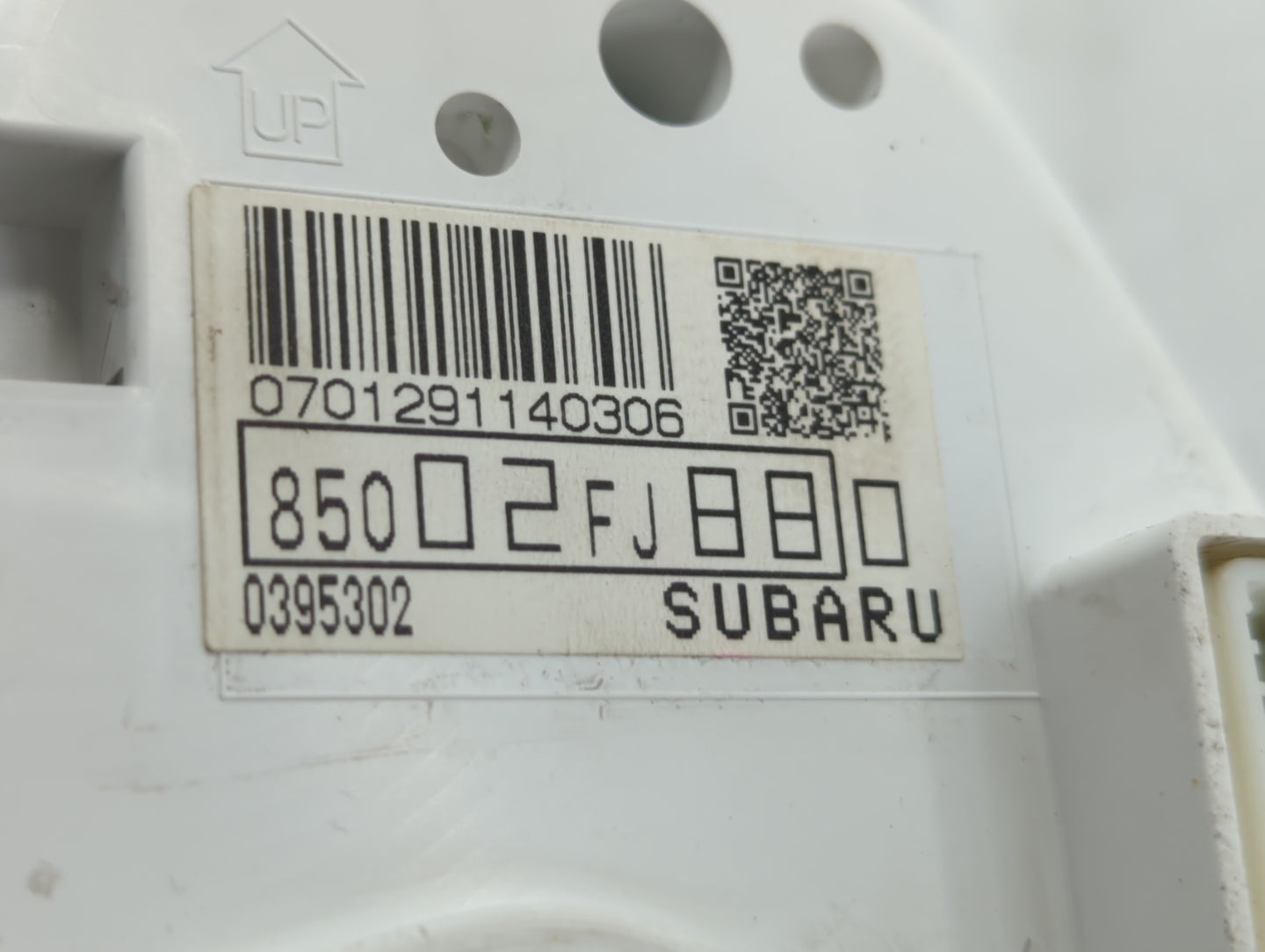 2013 Subaru Impreza Instrument Cluster Speedometer Gauges P/N:85012FJ510 85002FJ880 Fits OEM Used Auto Parts - Oemusedautopa