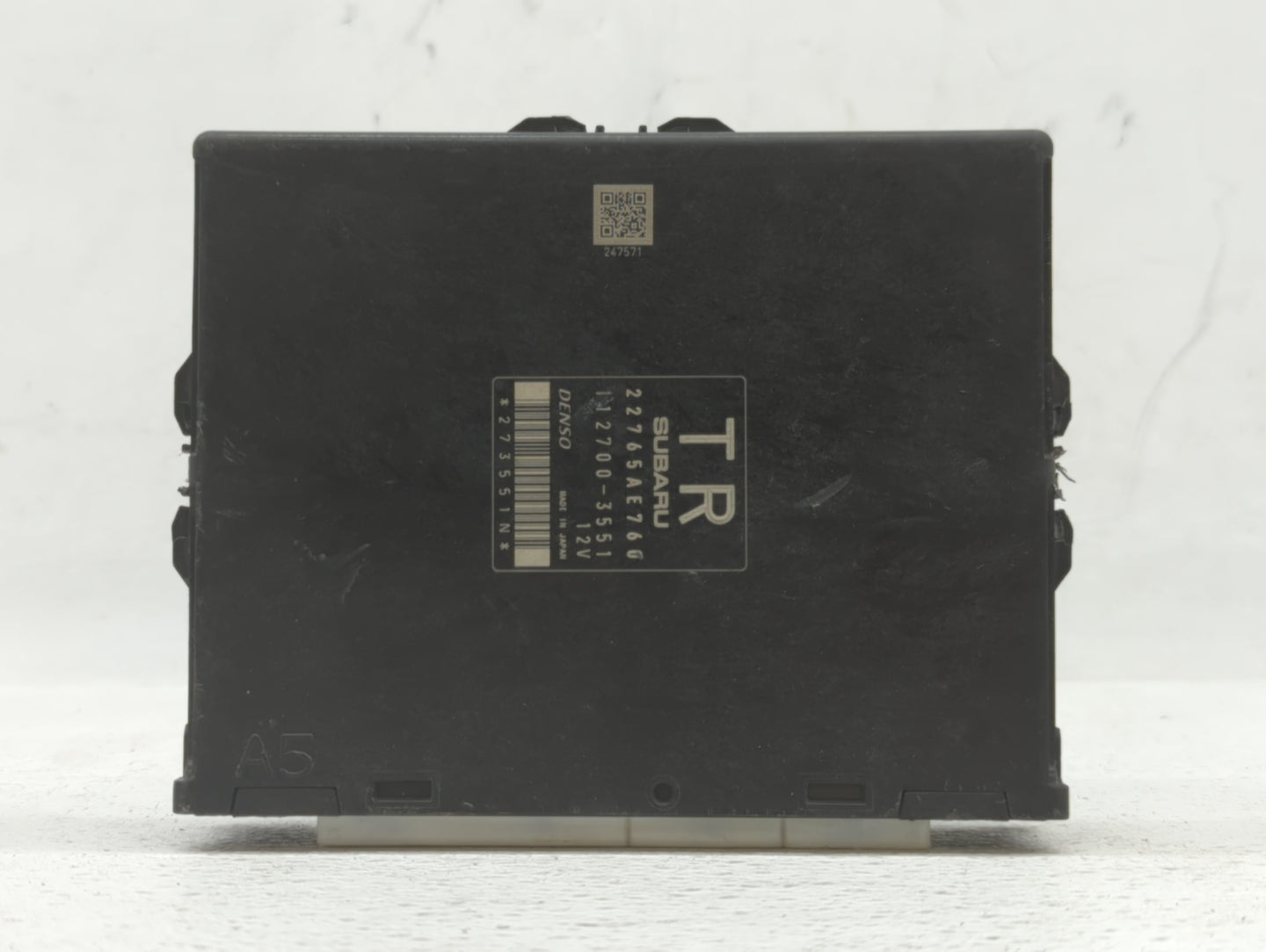 2013 Subaru Impreza PCM Engine Control Computer ECU ECM PCU OEM P/N:22765AE760 Fits OEM Used Auto Parts - Oemusedautoparts1.