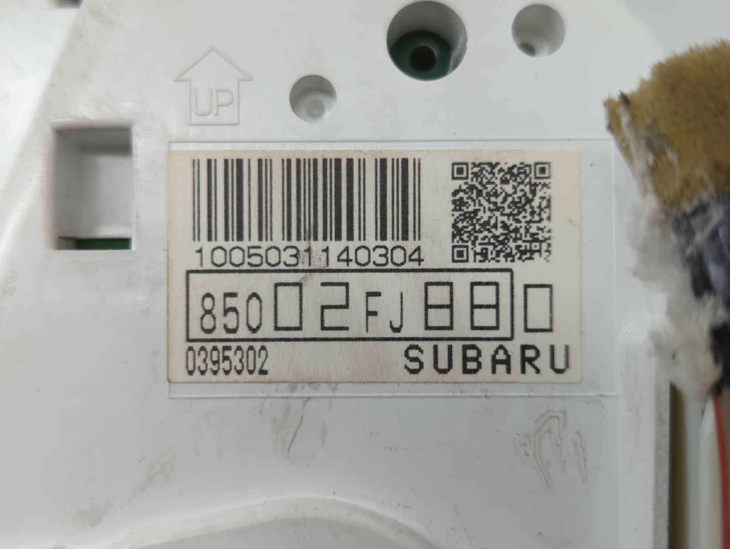 2013 Subaru Impreza Instrument Cluster Speedometer Gauges P/N:85012FJ510 85002FJ880 Fits OEM Used Auto Parts - Oemusedautopa
