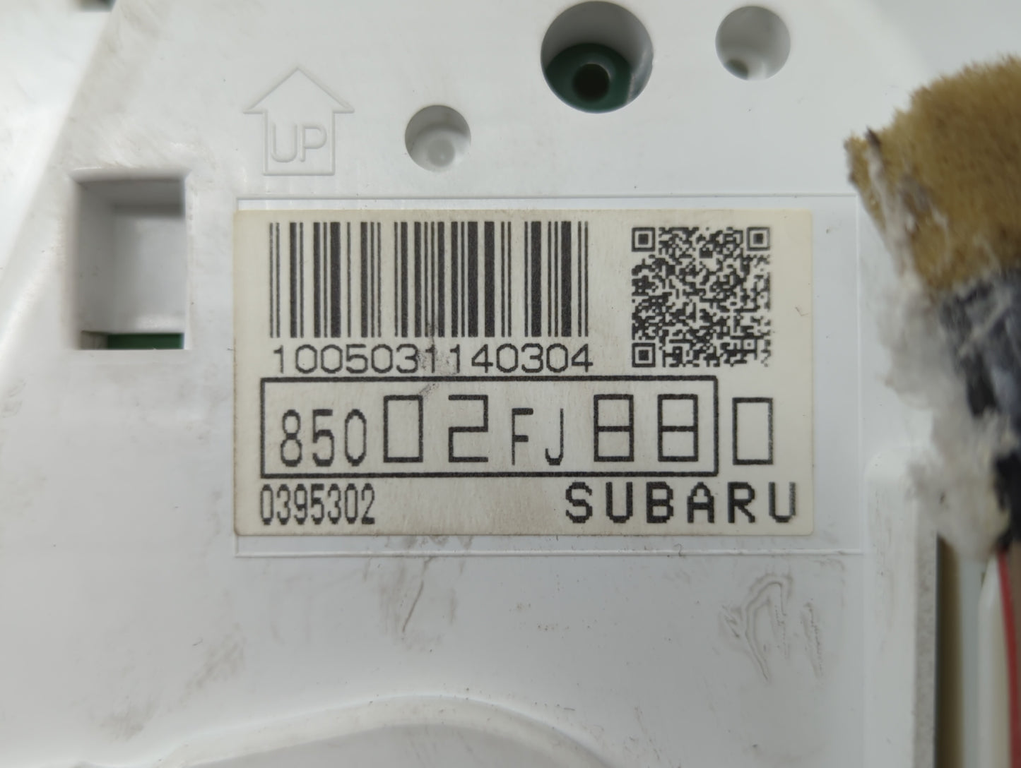 2013 Subaru Impreza Instrument Cluster Speedometer Gauges P/N:85012FJ510 85002FJ880 Fits OEM Used Auto Parts - Oemusedautopa
