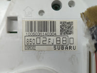 2013 Subaru Impreza Instrument Cluster Speedometer Gauges P/N:85012FJ510 85002FJ880 Fits OEM Used Auto Parts - Oemusedautopa