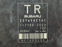 2013 Subaru Impreza PCM Engine Control Computer ECU ECM PCU OEM P/N:22765AE760 22765AE761 Fits OEM Used Auto Parts - Oemused