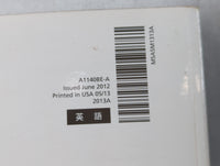 2013 Subaru Impreza Owners Manual Book Guide OEM Used Auto Parts - Oemusedautoparts1.com