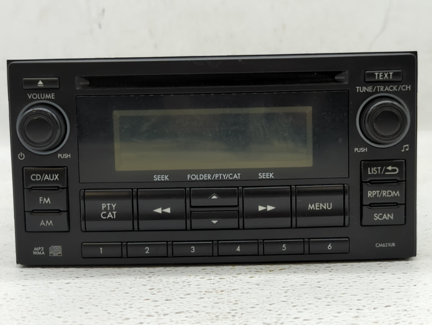 2012-2014 Subaru Impreza Radio AM FM Cd Player Receiver Replacement P/N:86201FJ620 Fits Fits 2012 2013 2014 OEM Used Auto Pa
