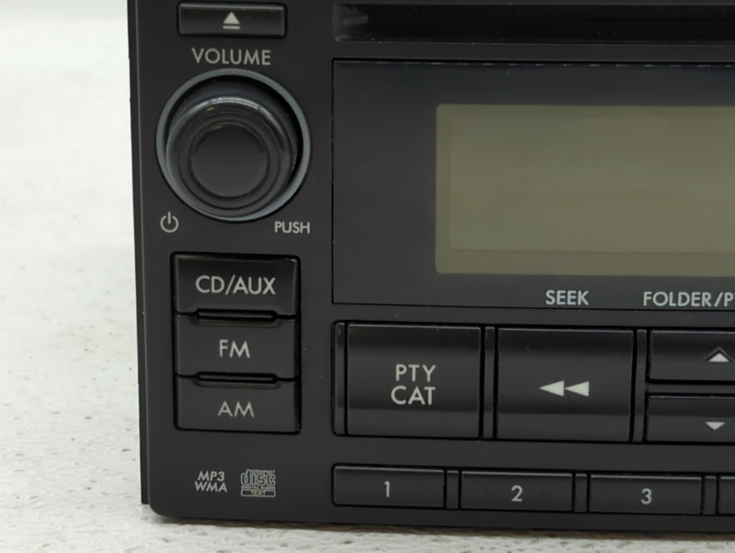 2012-2014 Subaru Impreza Radio AM FM Cd Player Receiver Replacement P/N:86201FJ620 Fits Fits 2012 2013 2014 OEM Used Auto Pa
