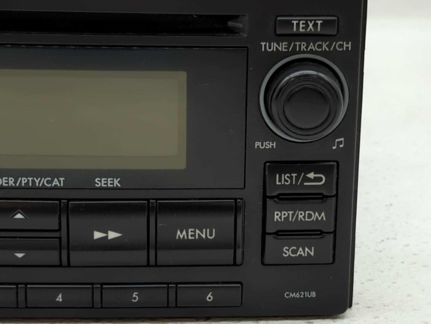 2012-2014 Subaru Impreza Radio AM FM Cd Player Receiver Replacement P/N:86201FJ620 Fits Fits 2012 2013 2014 OEM Used Auto Pa