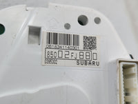 2013 Subaru Impreza Instrument Cluster Speedometer Gauges P/N:85012FJ510 85002FJ880 Fits OEM Used Auto Parts - Oemusedautopa