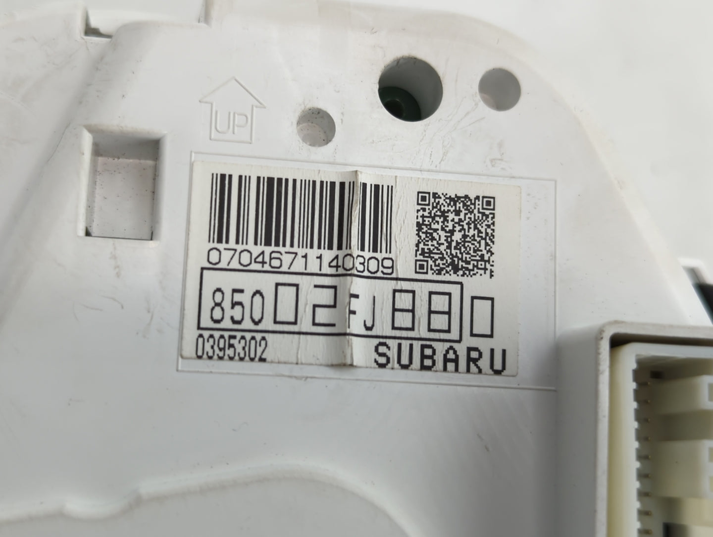 2013 Subaru Impreza Instrument Cluster Speedometer Gauges P/N:85002FJ880 Fits OEM Used Auto Parts - Oemusedautoparts1.com