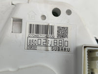 2013 Subaru Impreza Instrument Cluster Speedometer Gauges P/N:85002FJ880 Fits OEM Used Auto Parts - Oemusedautoparts1.com