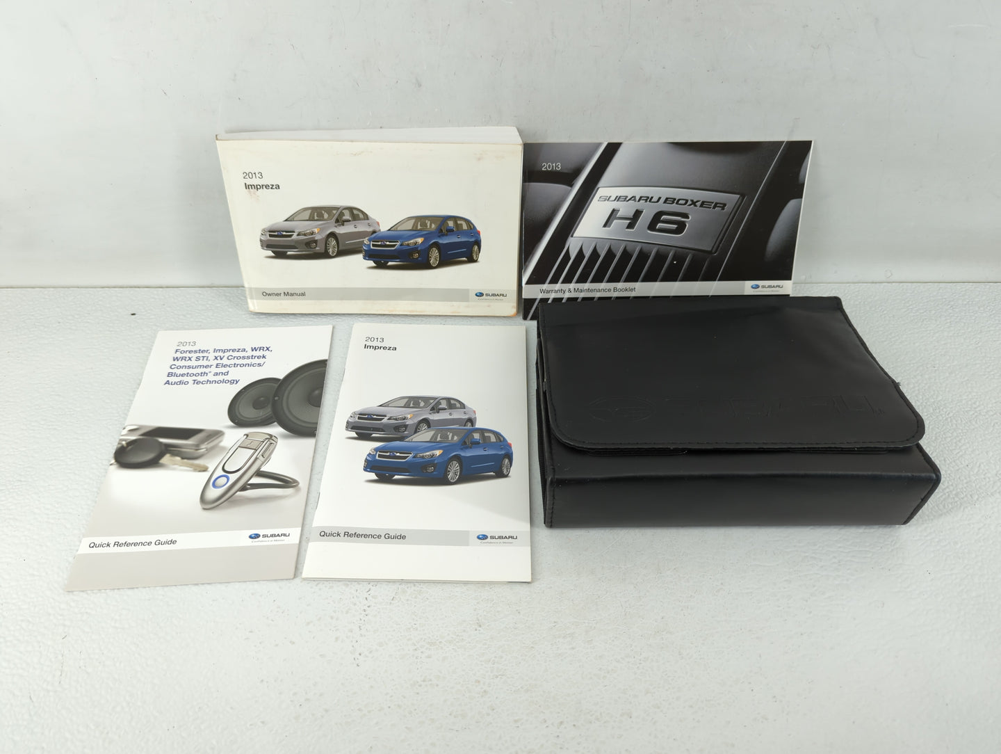 2013 Subaru Impreza Owners Manual Book Guide OEM Used Auto Parts - Oemusedautoparts1.com