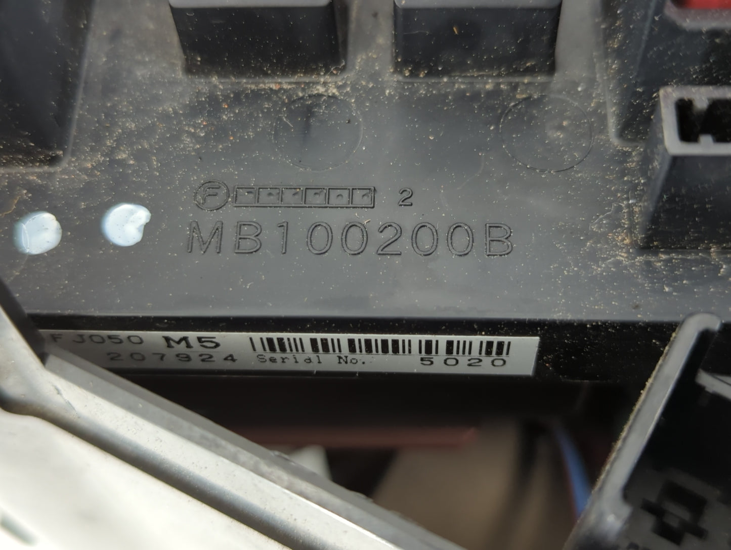 2012-2014 Subaru Impreza Fusebox Fuse Box Panel Relay Module P/N:MB100200B Fits Fits 2012 2013 2014 OEM Used Auto Parts - Oe