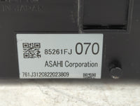 2013 Subaru Impreza Radio AM FM Cd Player Receiver Replacement P/N:85261FJ070 Fits OEM Used Auto Parts - Oemusedautoparts1.c