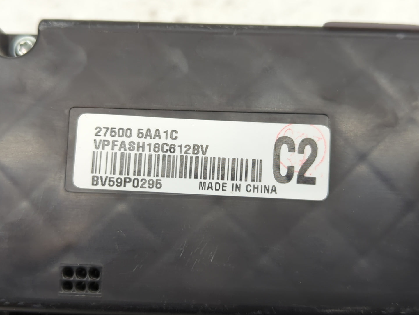 2012-2013 Subaru Impreza Climate Control Module Temperature AC/Heater Replacement P/N:27500 5AA1C Fits Fits 2012 2013 OEM Us