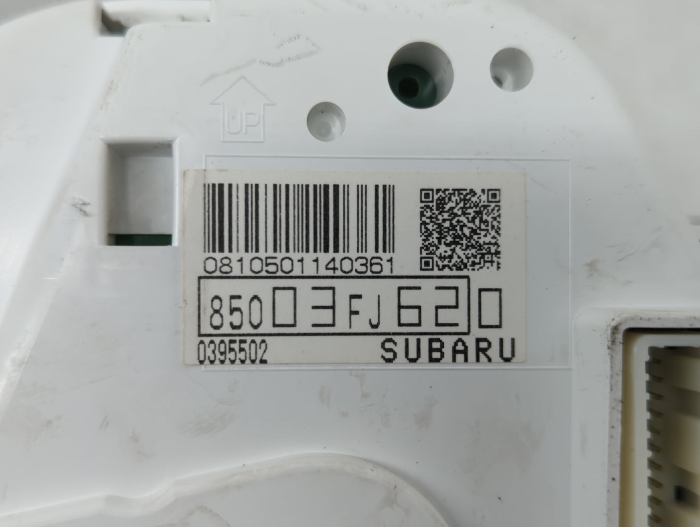 2013 Subaru Impreza Instrument Cluster Speedometer Gauges P/N:85003FJ620 Fits OEM Used Auto Parts - Oemusedautoparts1.com