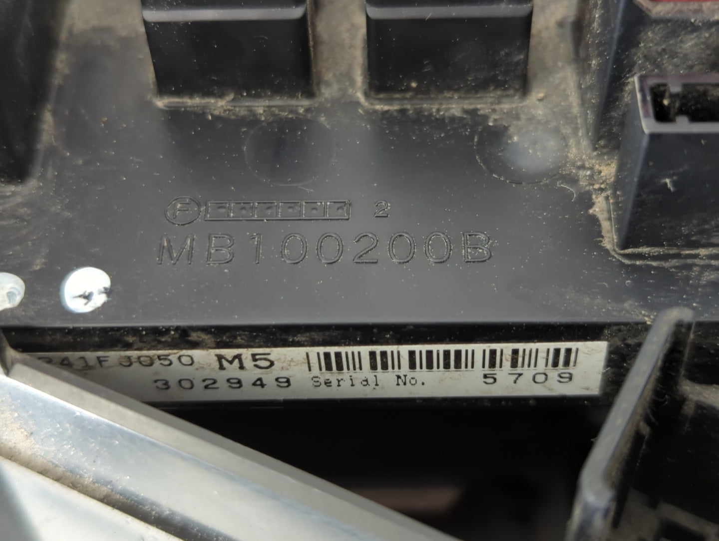 2012-2014 Subaru Impreza Fusebox Fuse Box Panel Relay Module P/N:MB100200B Fits Fits 2012 2013 2014 OEM Used Auto Parts - Oe