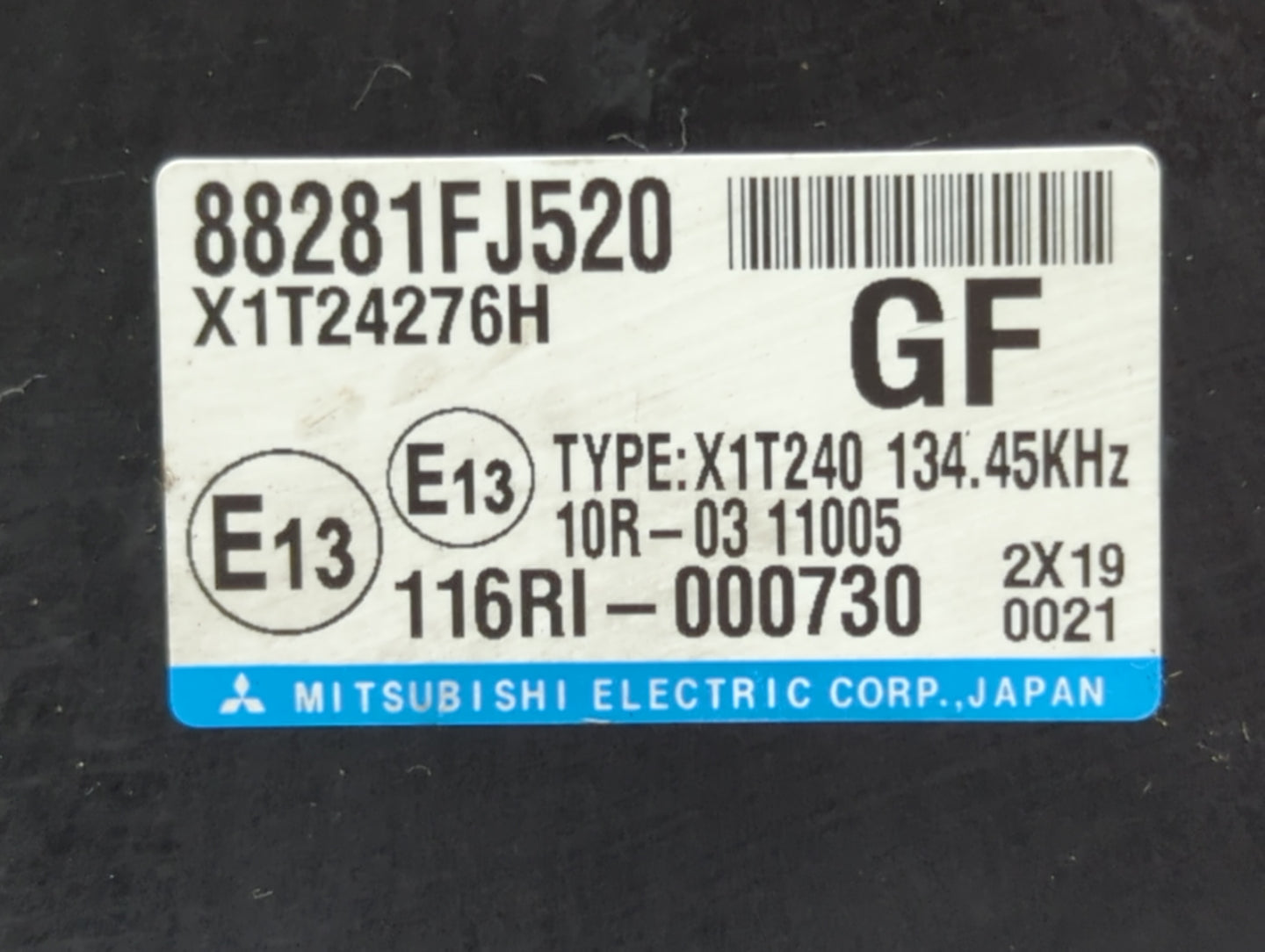 2013-2013 Subaru Impreza Chassis Control Module Ccm Bcm Body Control - Oemusedautoparts1.com
