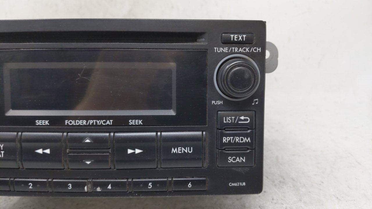 2012-2014 Subaru Impreza Am Fm Cd Player Radio Receiver - Oemusedautoparts1.com
