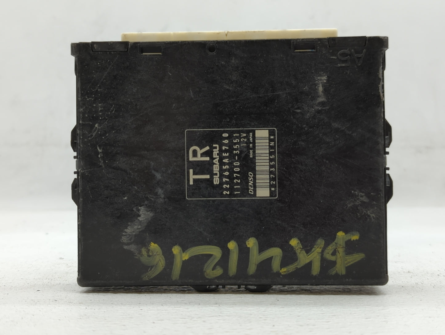 2013 Subaru Impreza PCM Engine Control Computer ECU ECM PCU OEM P/N:22765AE761 22765AE760 Fits OEM Used Auto Parts - Oemused