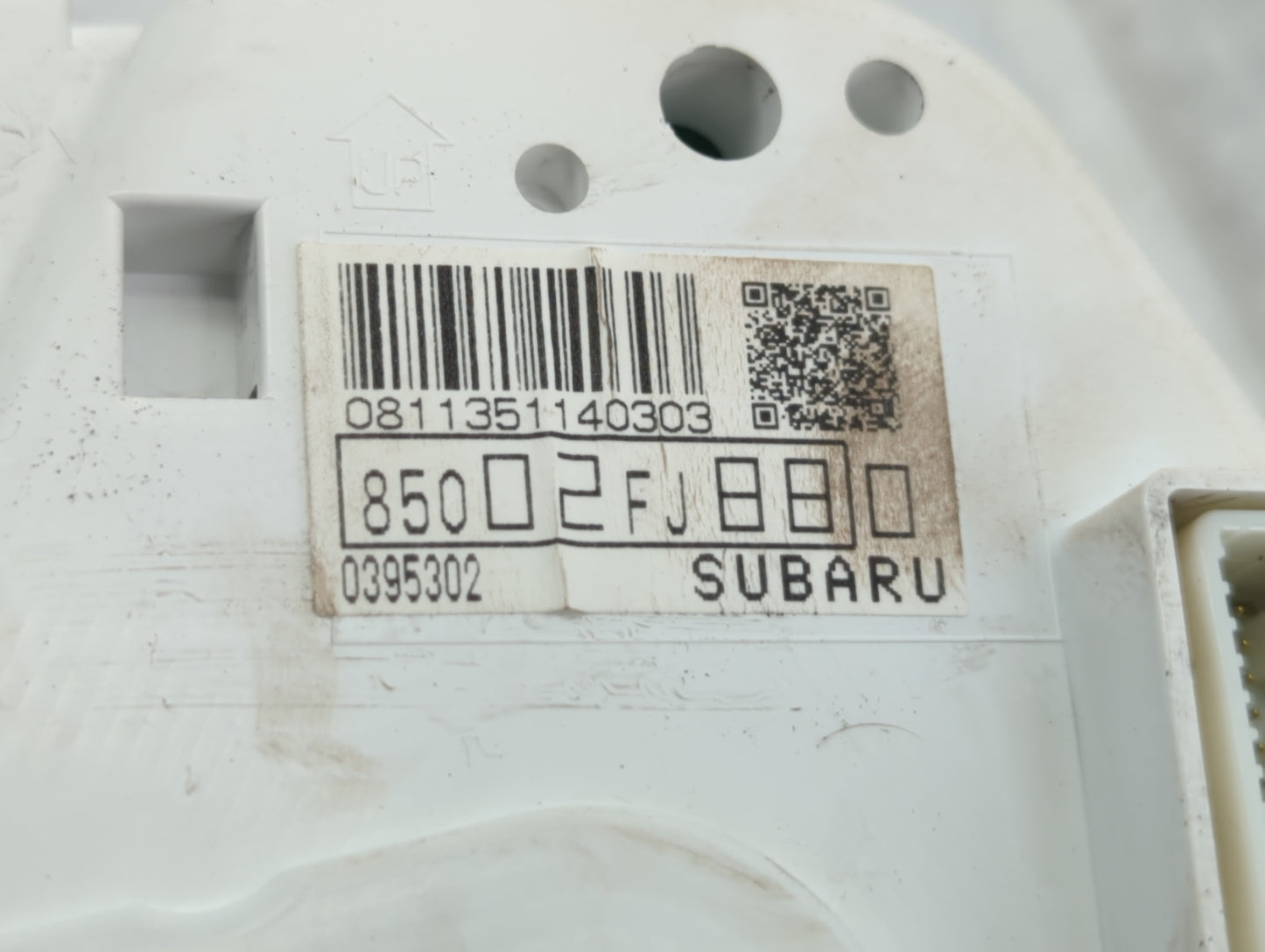 2013 Subaru Impreza Instrument Cluster Speedometer Gauges P/N:85002FJ880 Fits OEM Used Auto Parts - Oemusedautoparts1.com