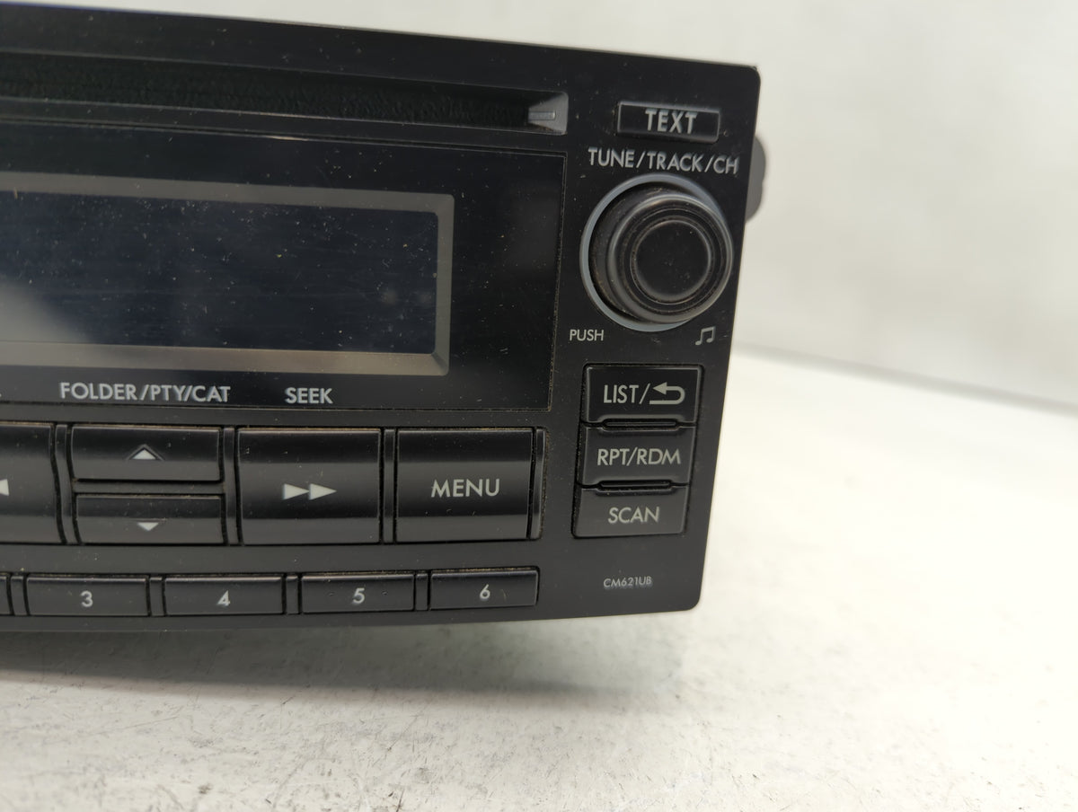 2012-2014 Subaru Impreza Am Fm Cd Player Radio Receiver 593045 - Oemusedautoparts1.com