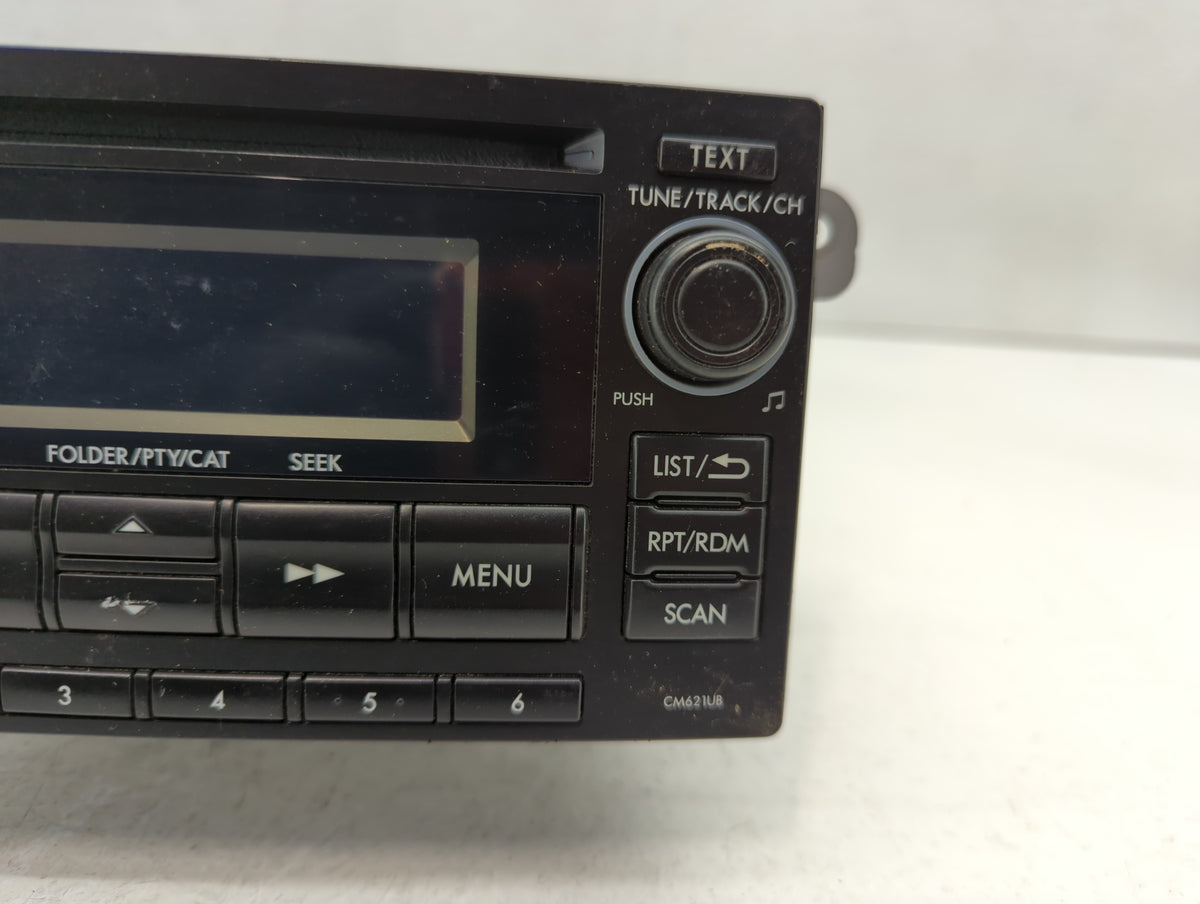 2012-2014 Subaru Impreza Radio AM FM Cd Player Receiver Replacement P/N:86201FJ620 Fits 2012 2013 2014 OEM Used Auto Parts -