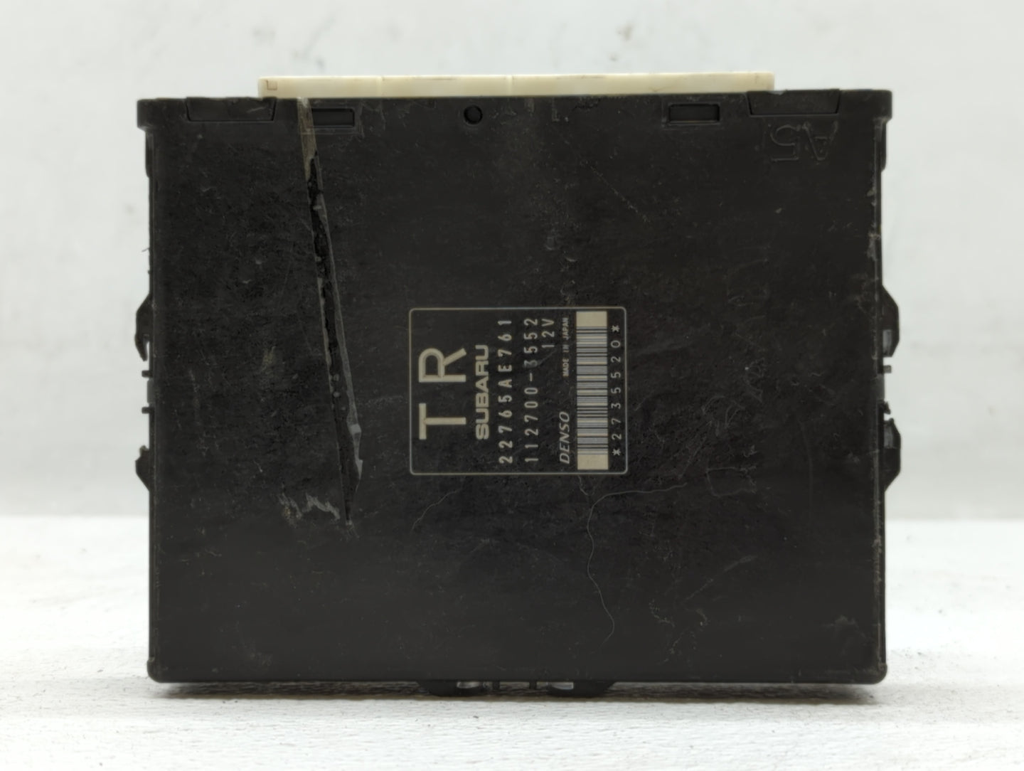 2013 Subaru Impreza PCM Engine Control Computer ECU ECM PCU OEM P/N:112700-3552 22765AE761 Fits OEM Used Auto Parts - Oemuse