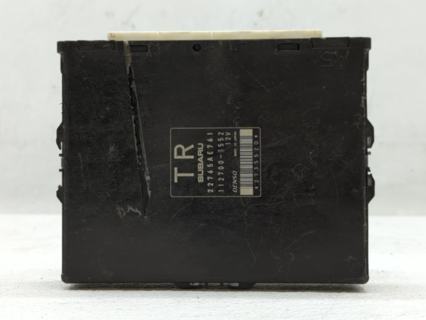 2013 Subaru Impreza PCM Engine Control Computer ECU ECM PCU OEM P/N:112700-3552 22765AE761 Fits OEM Used Auto Parts - Oemuse