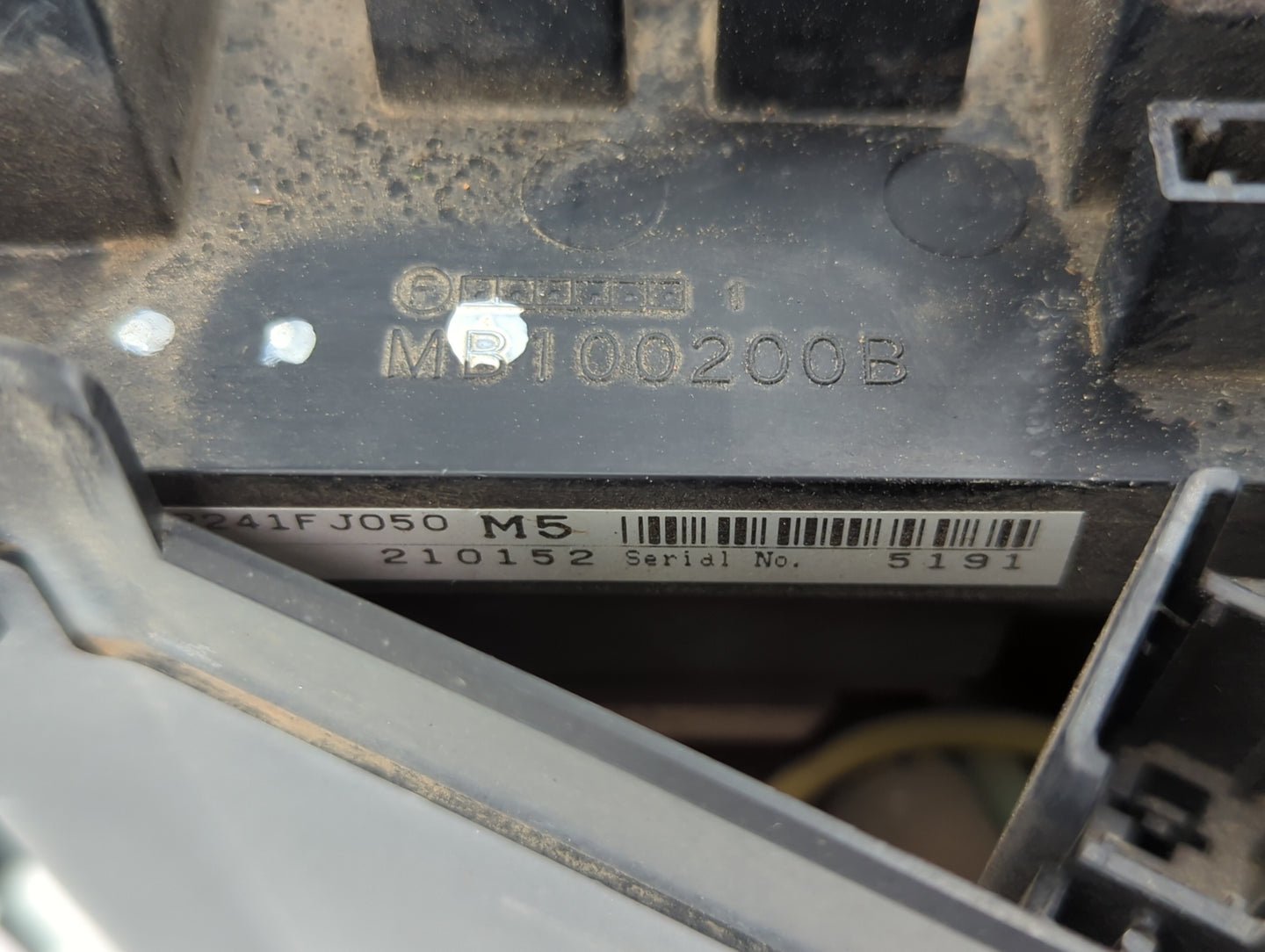 2012-2014 Subaru Impreza Fusebox Fuse Box Panel Relay Module P/N:MB503604B Fits Fits 2012 2013 2014 OEM Used Auto Parts - Oe