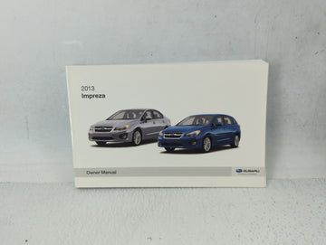 2013 Subaru Impreza Owners Manual Book Guide P/N:A1140BE-A OEM Used Auto Parts