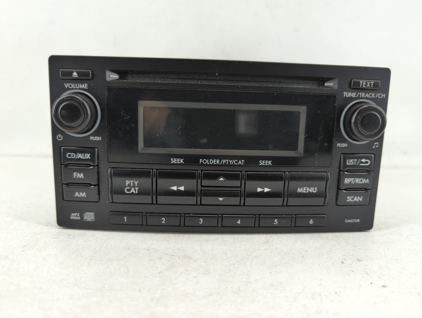 2012-2014 Subaru Impreza Radio AM FM Cd Player Receiver Replacement P/N:86201FJ620 Fits Fits 2012 2013 2014 OEM Used Auto Pa