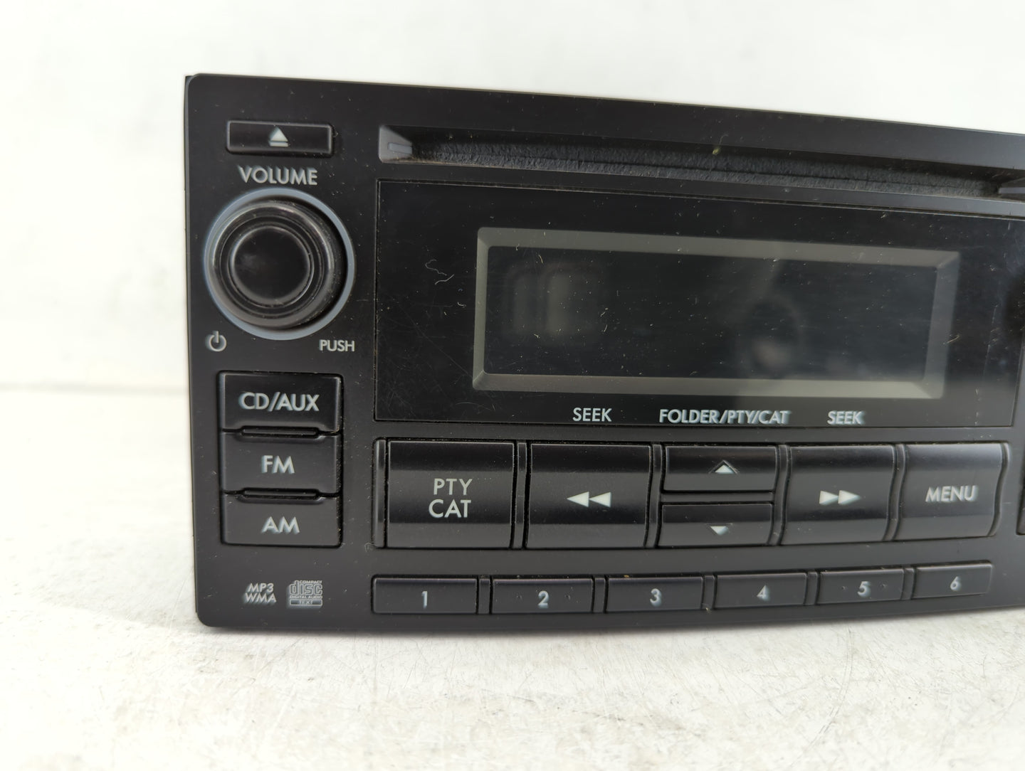2012-2014 Subaru Impreza Radio AM FM Cd Player Receiver Replacement P/N:86201FJ620 Fits Fits 2012 2013 2014 OEM Used Auto Pa