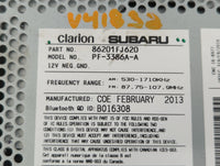 2012-2014 Subaru Impreza Radio AM FM Cd Player Receiver Replacement P/N:86201FJ620 Fits Fits 2012 2013 2014 OEM Used Auto Pa