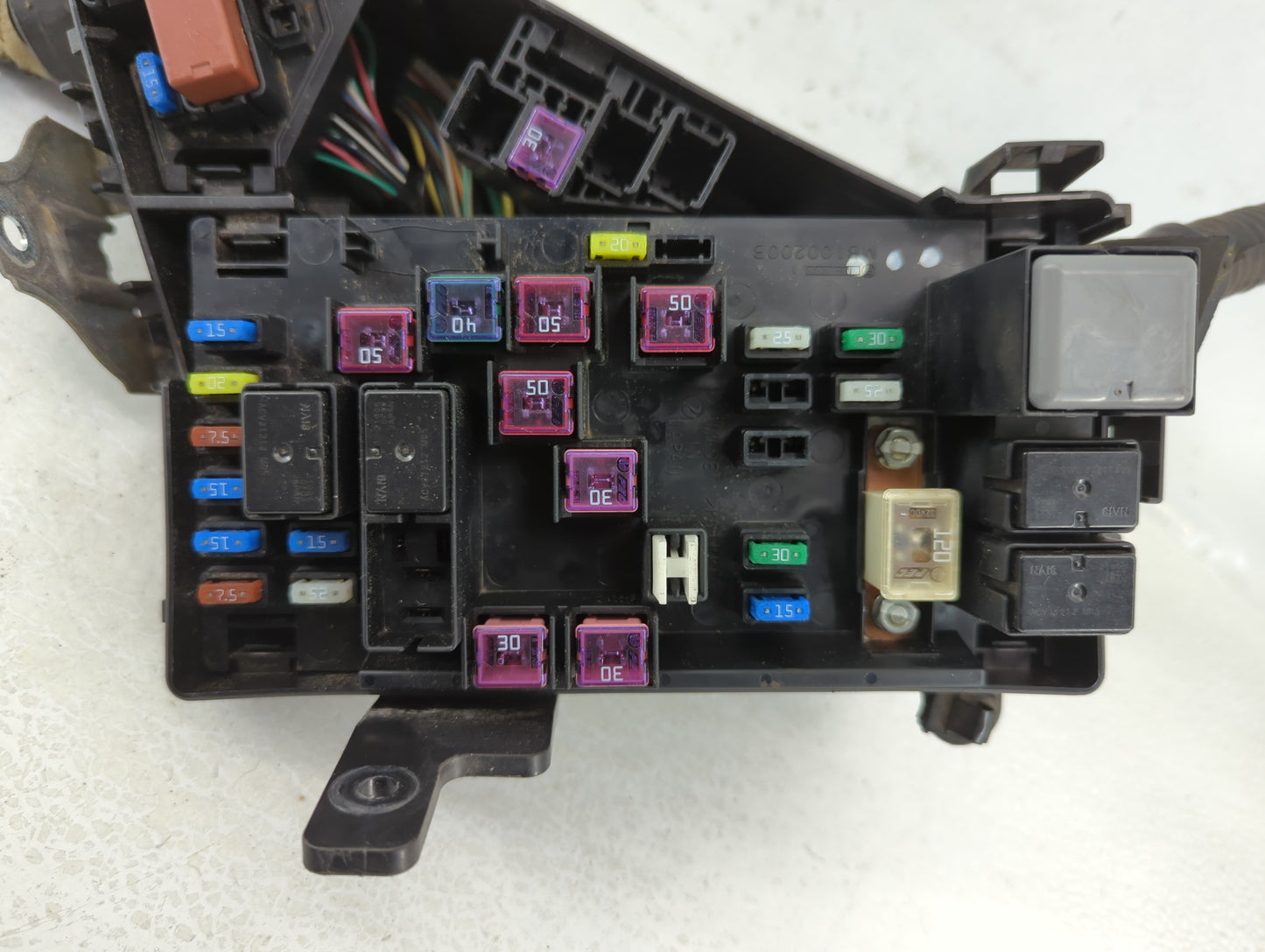 2012-2014 Subaru Impreza Fusebox Fuse Box Panel Relay Module P/N:MB100200B Fits Fits 2012 2013 2014 OEM Used Auto Parts - Oe