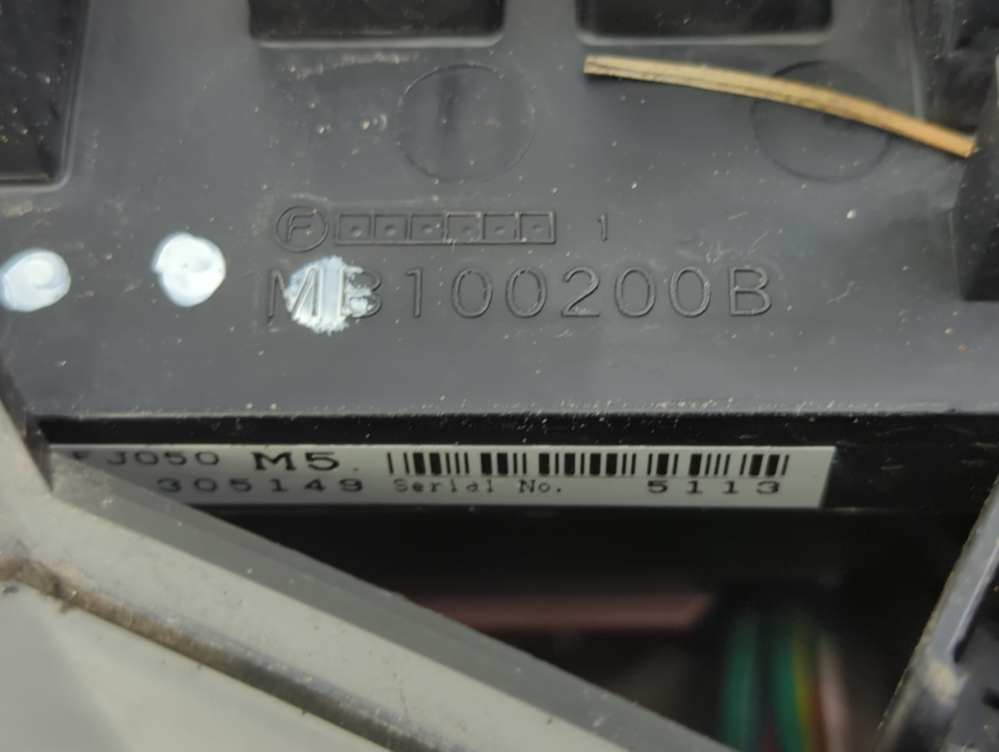 2012-2014 Subaru Impreza Fusebox Fuse Box Panel Relay Module P/N:MB100200B Fits Fits 2012 2013 2014 OEM Used Auto Parts - Oe